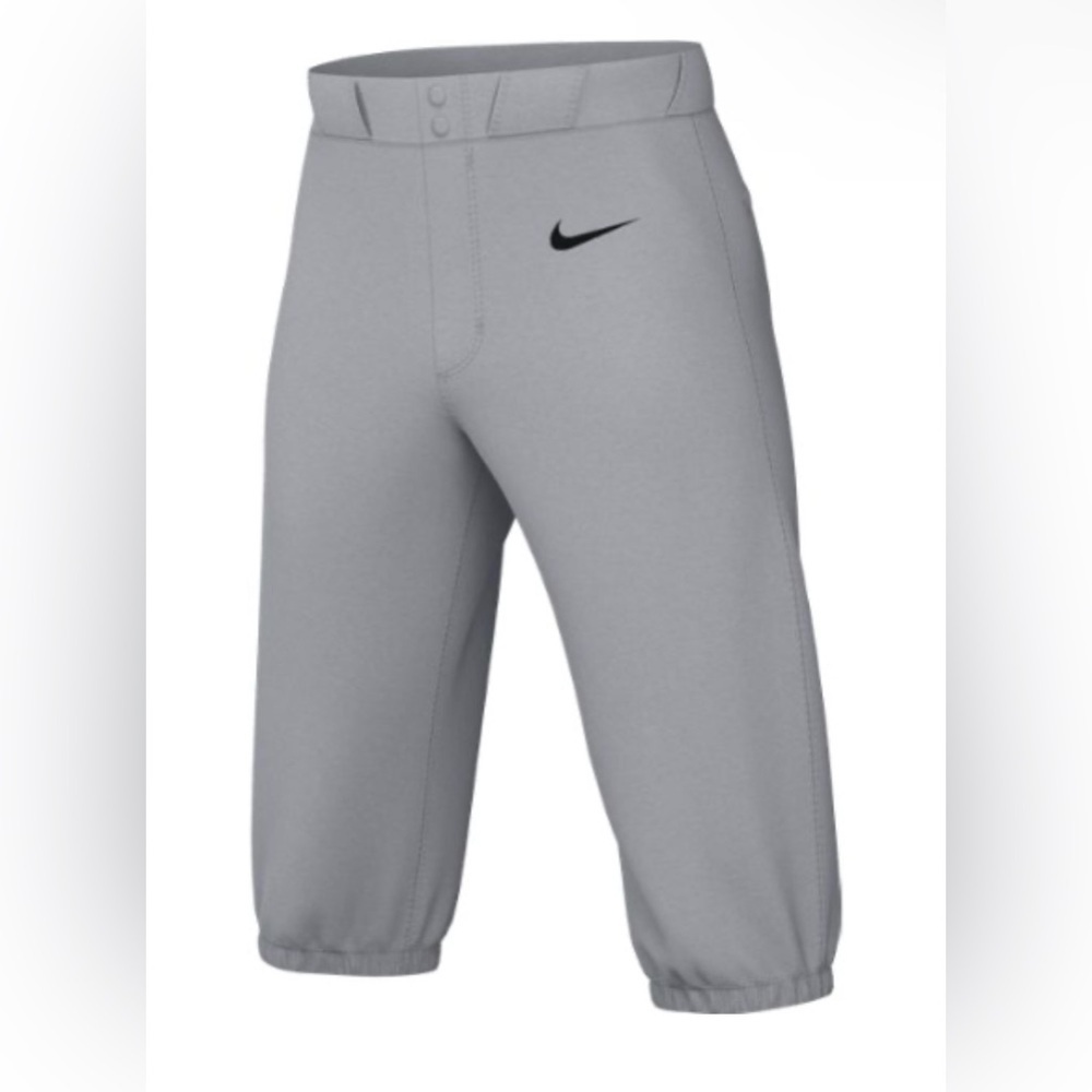 MEN'S NIKE STOCK VAPOR SELECT2 HIGH PANT (SLIM FIT) WOLF GREY/BLACK NWT